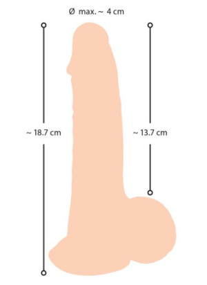 Dildo with movable Skin